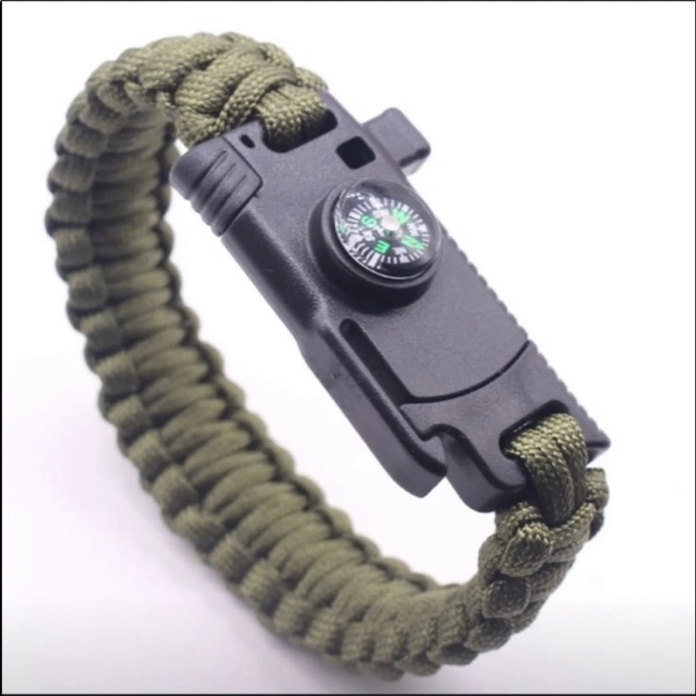 Military Paracord Survival Bracelet